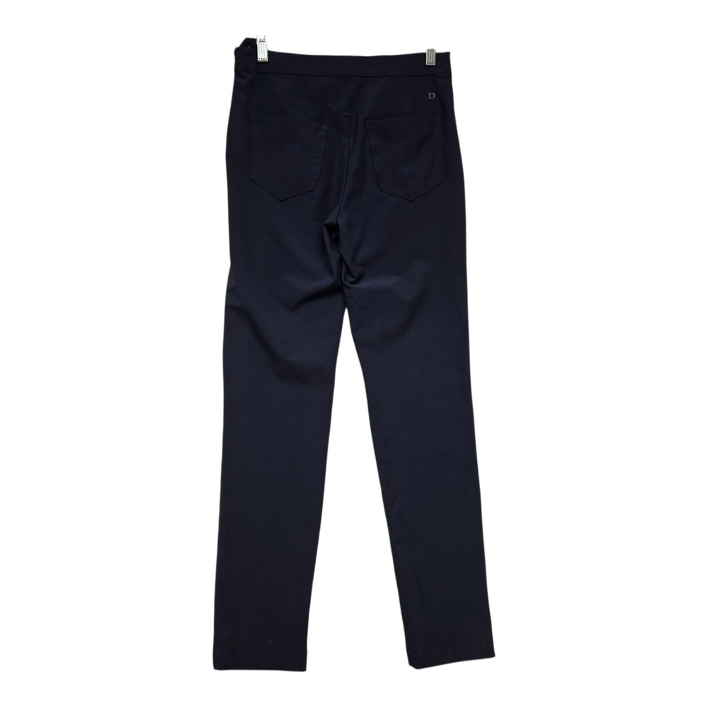 Dunning Women's‎ Navy Blue Golf Pants Slim Straight Stretch Size S Preppy Active